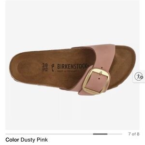 Birkenstock Madrid Big Buckle Sandal Dusty Pink